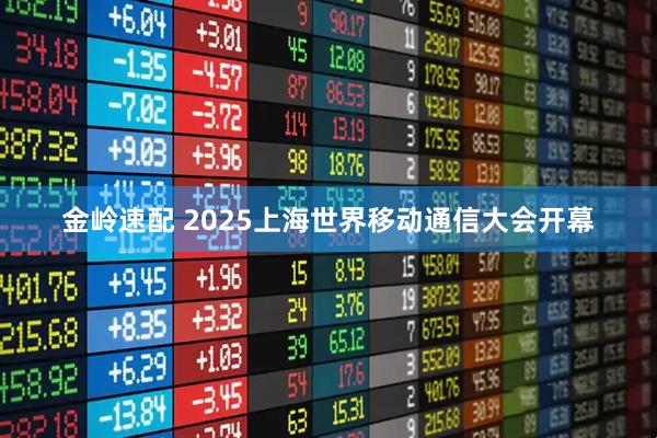 金岭速配 2025上海世界移动通信大会开幕